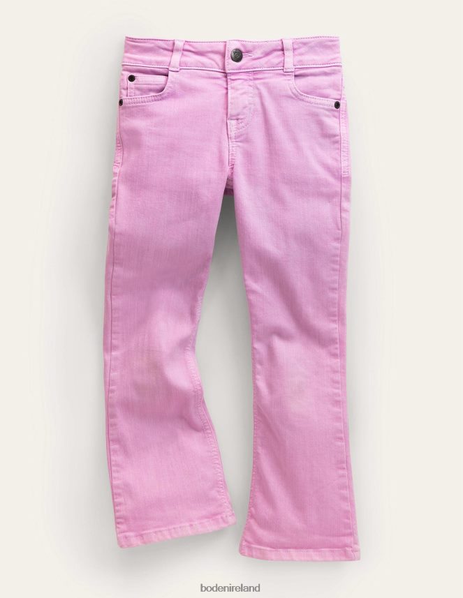 Lilac Pink Clothing Kick Flare Jean Boden Girls L466L63021