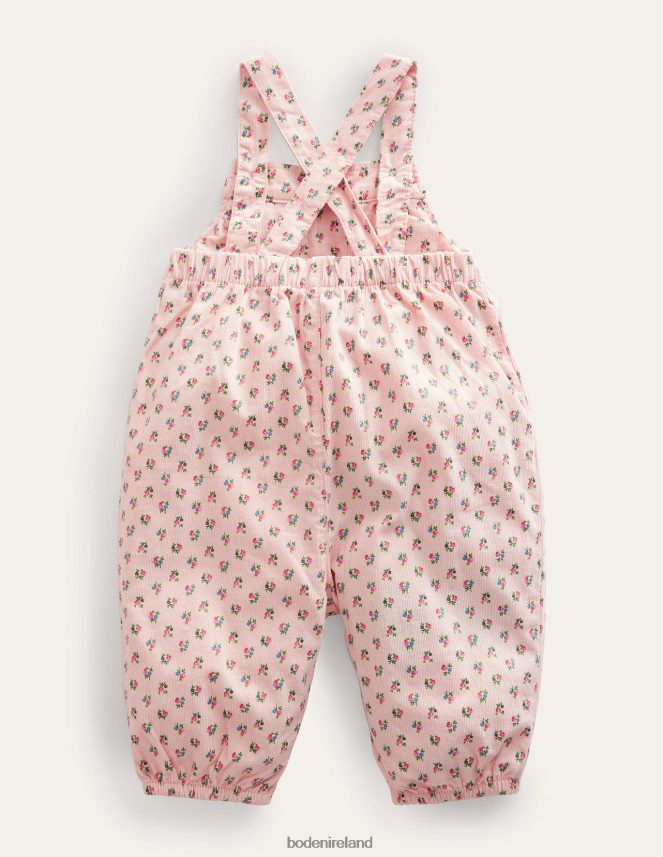 Provence Dusty Pink Clothing Woven Dungaree Boden Girls L466L62995
