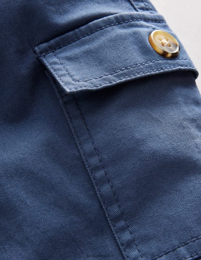 Robot Blue Clothing Cropped Cargo Trousers Boden Girls L466L62708