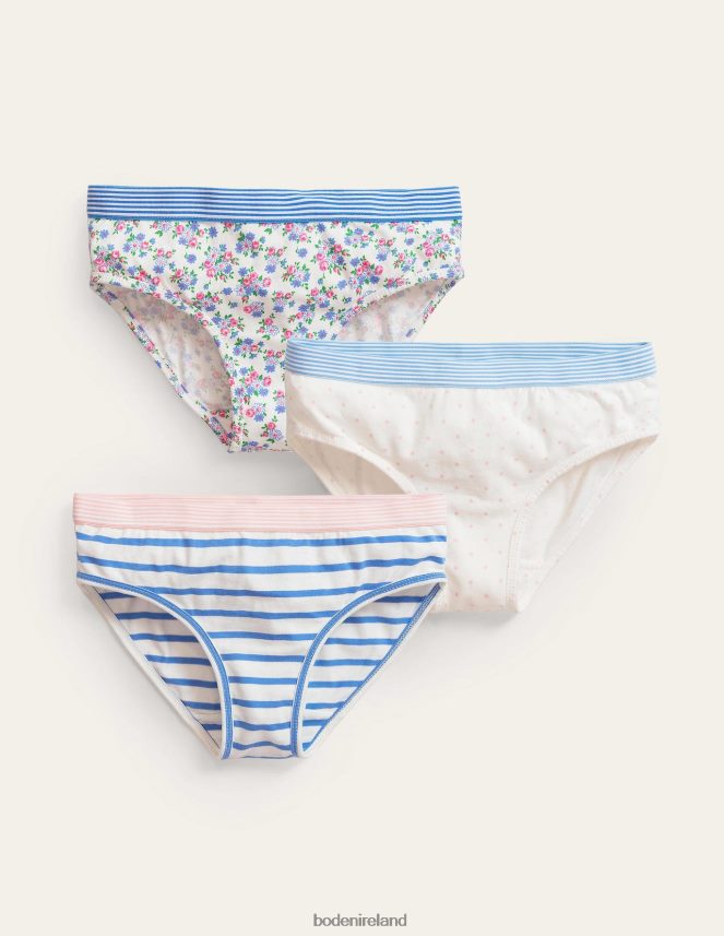 Multi Floral Clothing Pants 3 Pack Boden Girls L466L6837