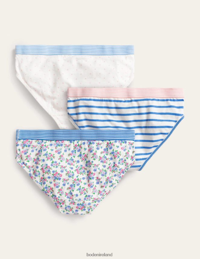 Multi Floral Clothing Pants 3 Pack Boden Girls L466L6837