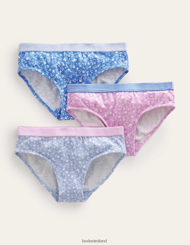 Orchid Floral Clothing Pants 3 Pack Boden Girls L466L6838