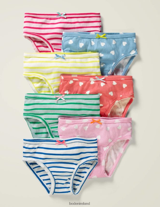 Scattered Heart Clothing Pants 7 Pack Boden Girls L466L6555