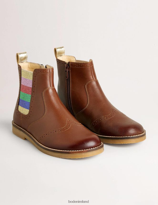 Tan Footwear Chelsea Boots Boden Girls L466L62737