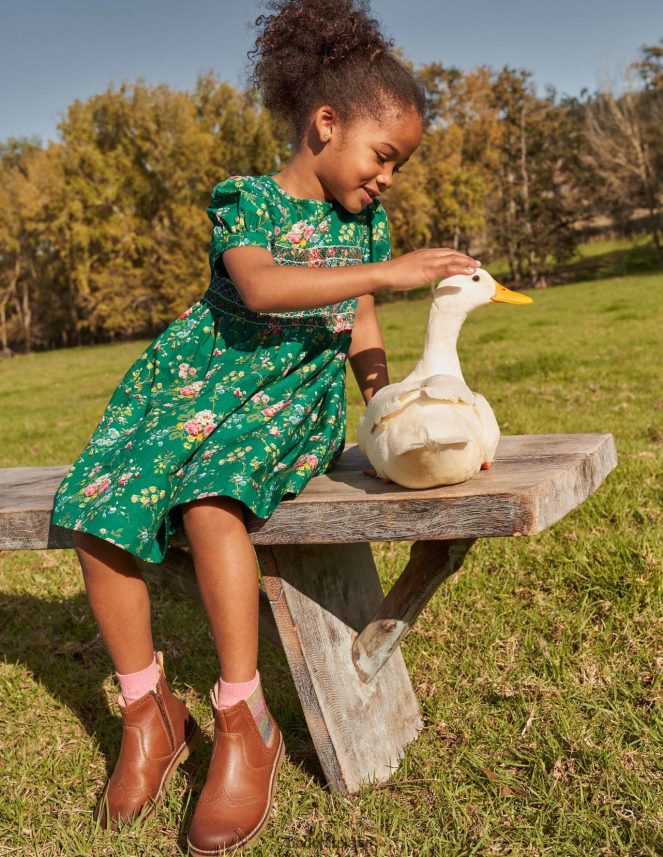 Tan Footwear Chelsea Boots Boden Girls L466L62737