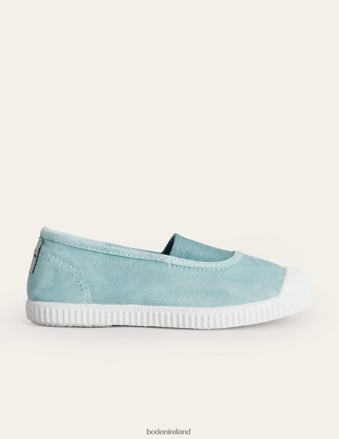 Blue Footwear Canvas Plimsolls Boden Girls L466L6821