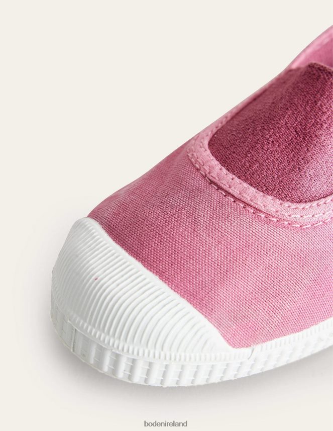 Pink Footwear Canvas Plimsolls Boden Girls L466L6833