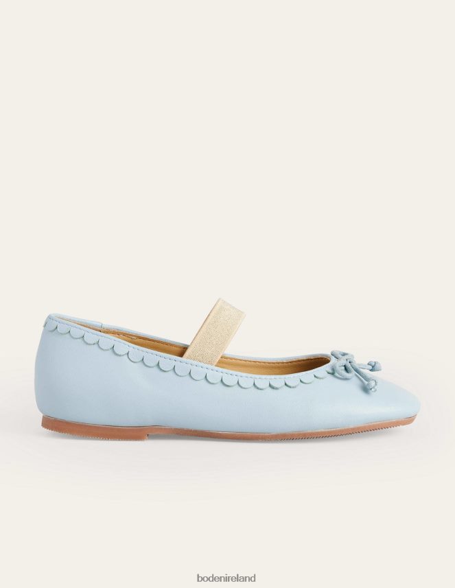Provence Blue Footwear Leather Ballet Flat Boden Girls L466L62674