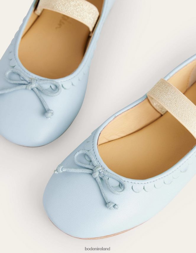 Provence Blue Footwear Leather Ballet Flat Boden Girls L466L62674