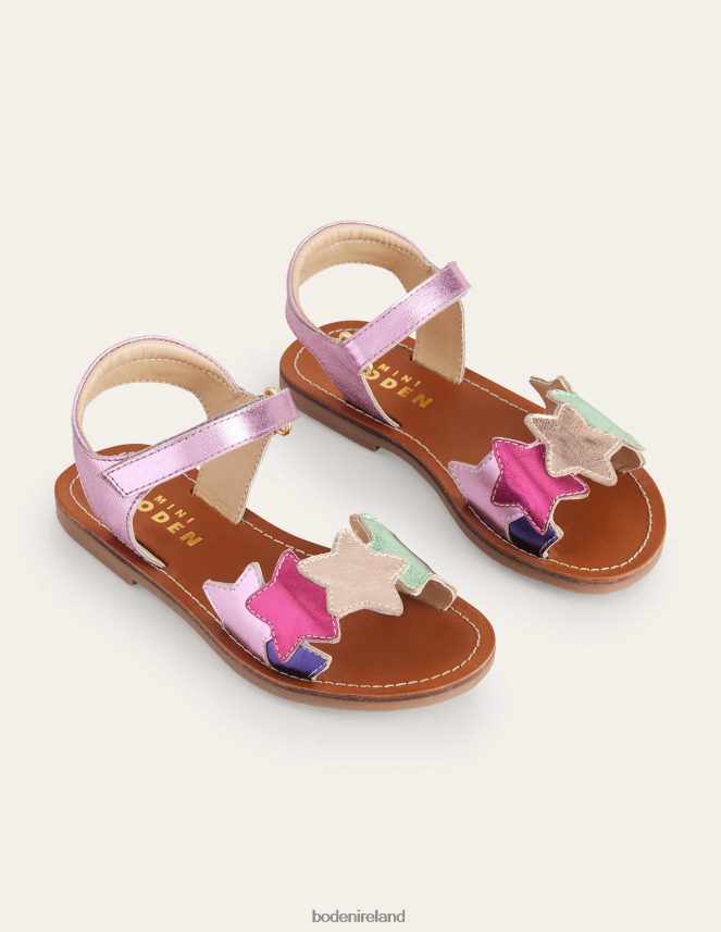 Multi Footwear Star Sandals Boden Girls L466L62766