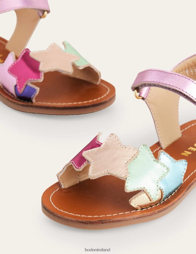 Multi Footwear Star Sandals Boden Girls L466L62766