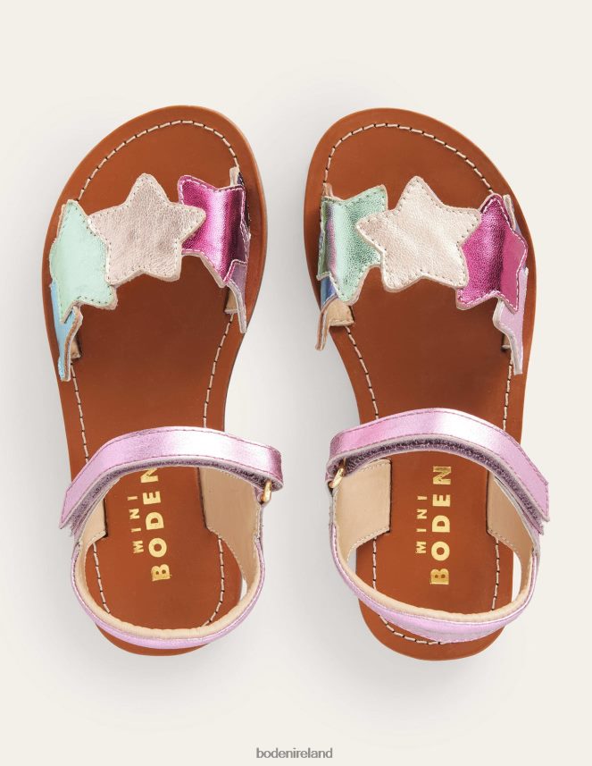 Multi Footwear Star Sandals Boden Girls L466L62766