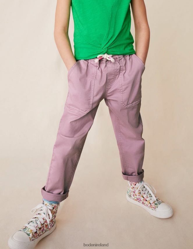 Pink Floral Footwear High Tops Boden Girls L466L62672