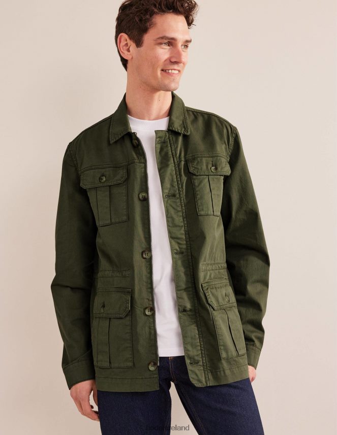 Alligator Green Clothing Safari Jacket Boden Men L466L63546