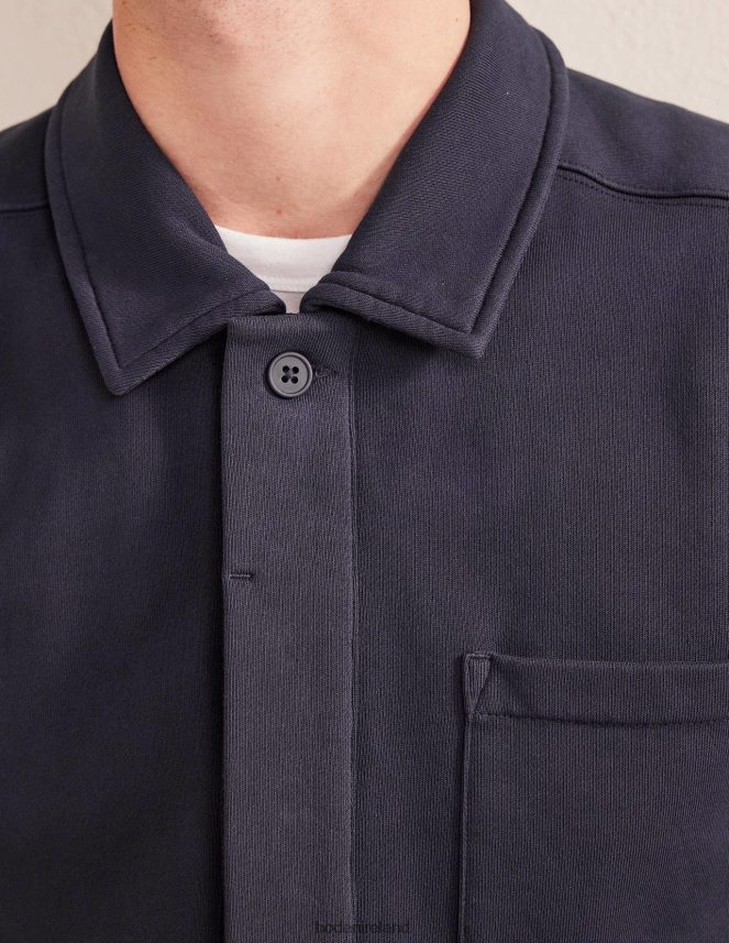 Navy Clothing Sweat Harrington Boden Men L466L63525