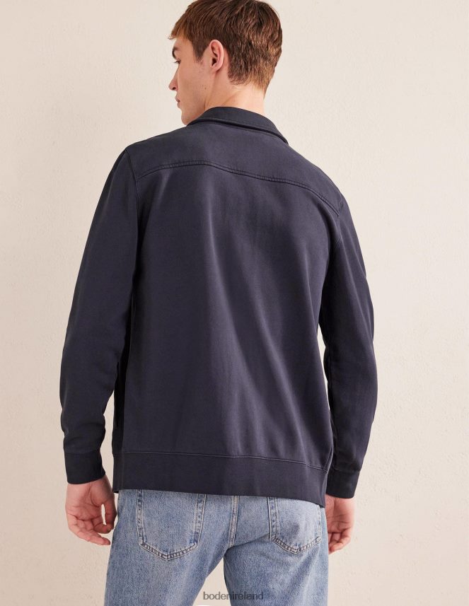 Navy Clothing Sweat Harrington Boden Men L466L63525