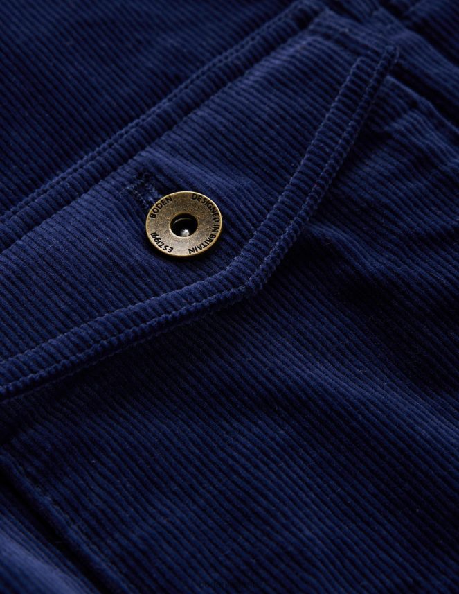 Navy Cord Clothing Cord Trucker Boden Men L466L63570