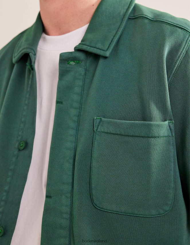 Palm Leaf Green Clothing Sweat Harrington Boden Men L466L63503