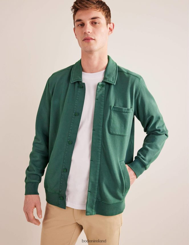 Palm Leaf Green Clothing Sweat Harrington Boden Men L466L63503