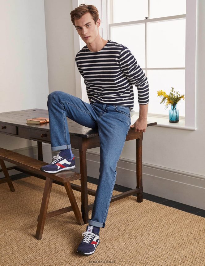 Light Rinse Clothing Straight Leg Jeans Boden Men L466L63600