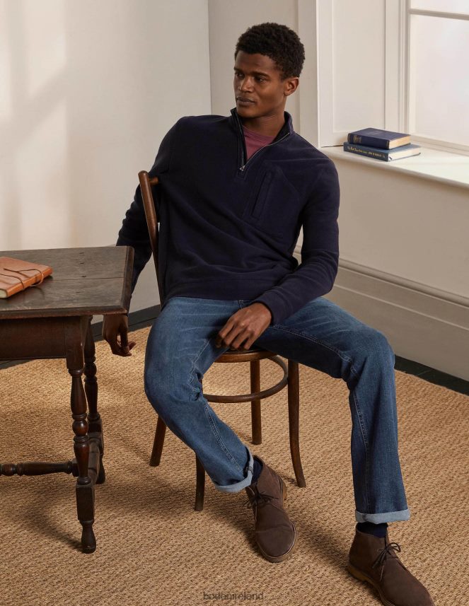 Mid Rinse Clothing Straight Leg Jeans Boden Men L466L63579