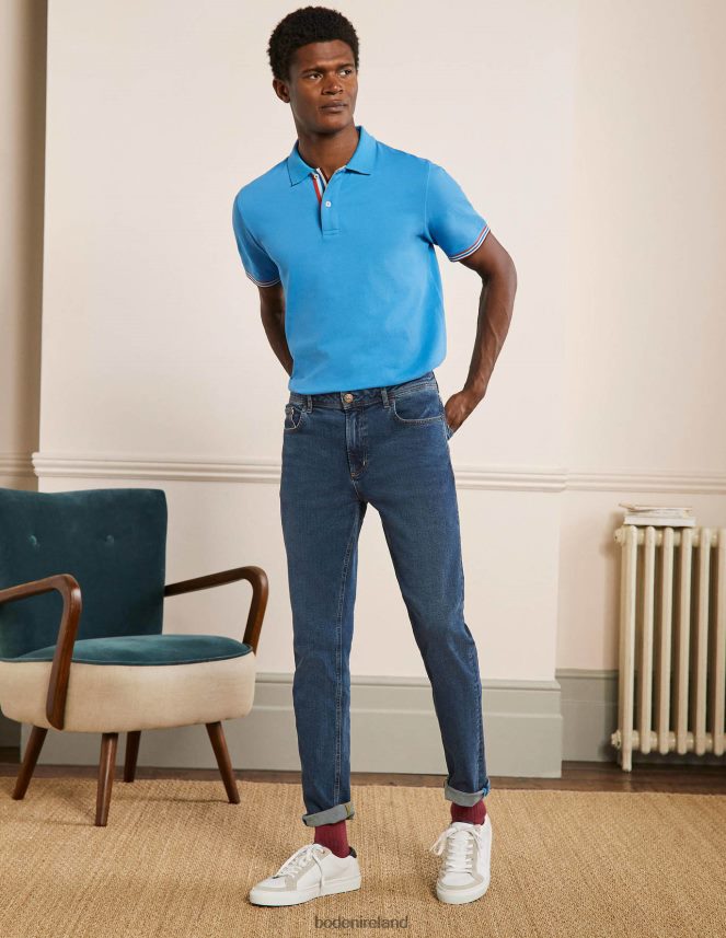 Mid Rinse Denim Clothing Slim Leg Jeans Boden Men L466L63618