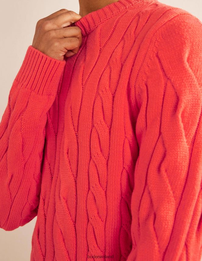 Jam Clothing Cotton Cable Crew Neck Boden Men L466L63542