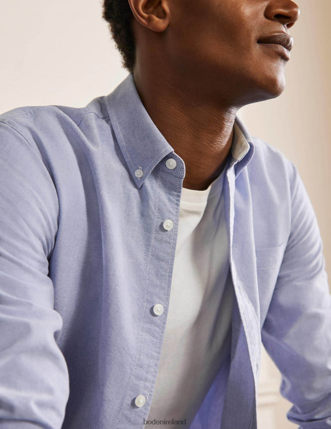 Blue Clothing Slim Fit Oxford Shirt Boden Men L466L63630