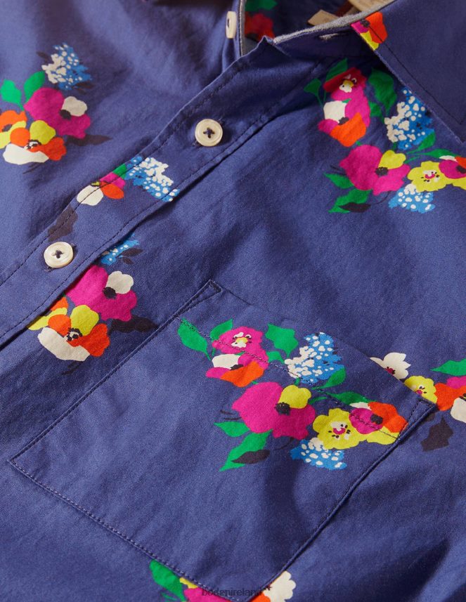 Starboard Multi Floral Clothing Printed Short Sleeve Shirt Boden Men L466L63632