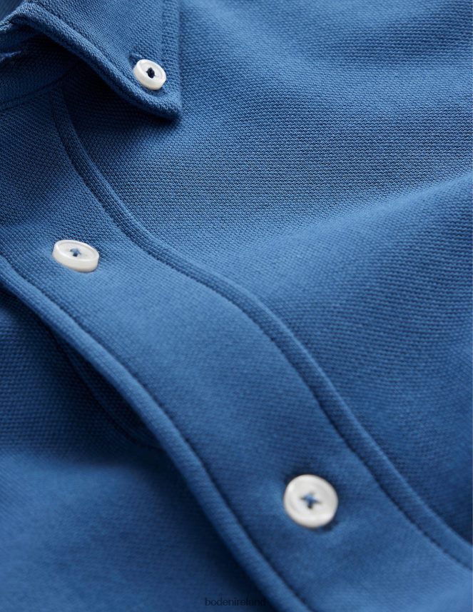 True Navy Clothing Lightweight Pique Shirt Boden Men L466L63631