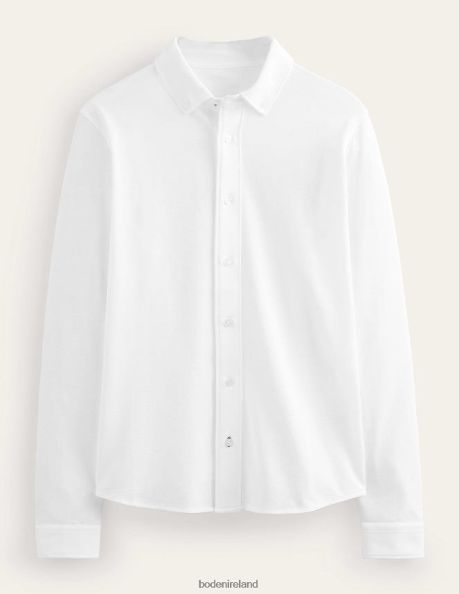 White Clothing Lightweight Pique Shirt Boden Men L466L63548