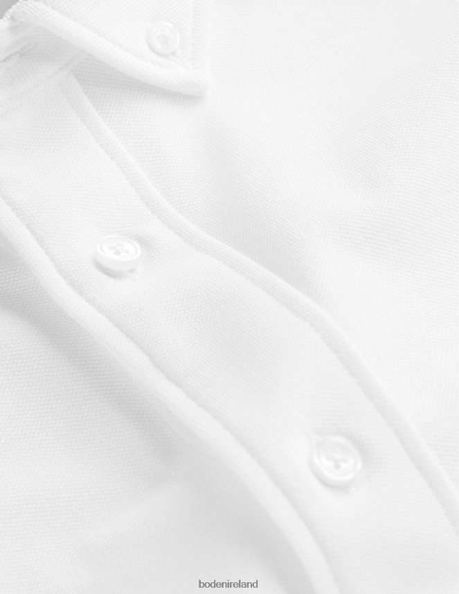 White Clothing Lightweight Pique Shirt Boden Men L466L63548