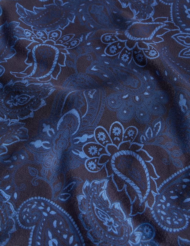 Blue Paisley Clothing Printed Sweatshirt Boden Men L466L63574