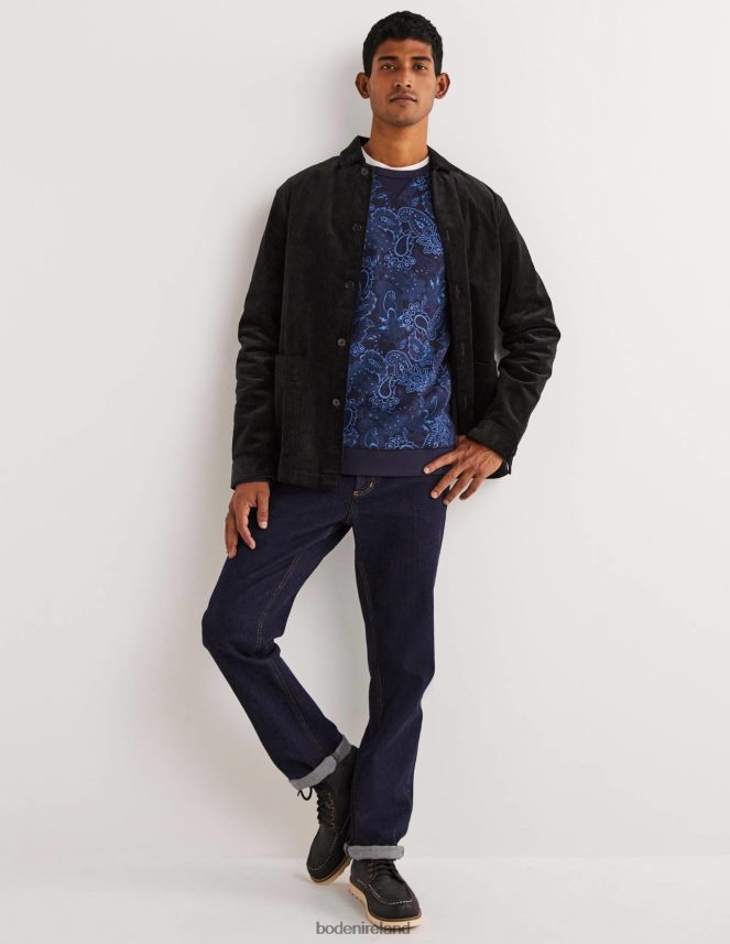 Blue Paisley Clothing Printed Sweatshirt Boden Men L466L63574