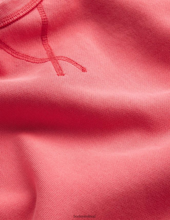 Jam Red Clothing Garment Dye Sweatshirt Boden Men L466L63506