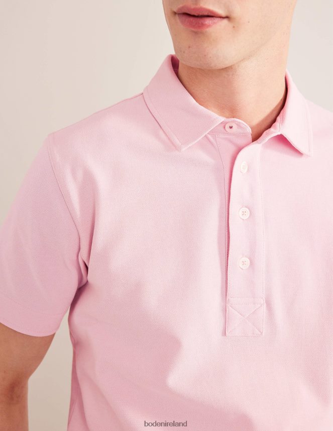 Marshmallow Pink Clothing Slim Fit Pique Polo Boden Men L466L63533