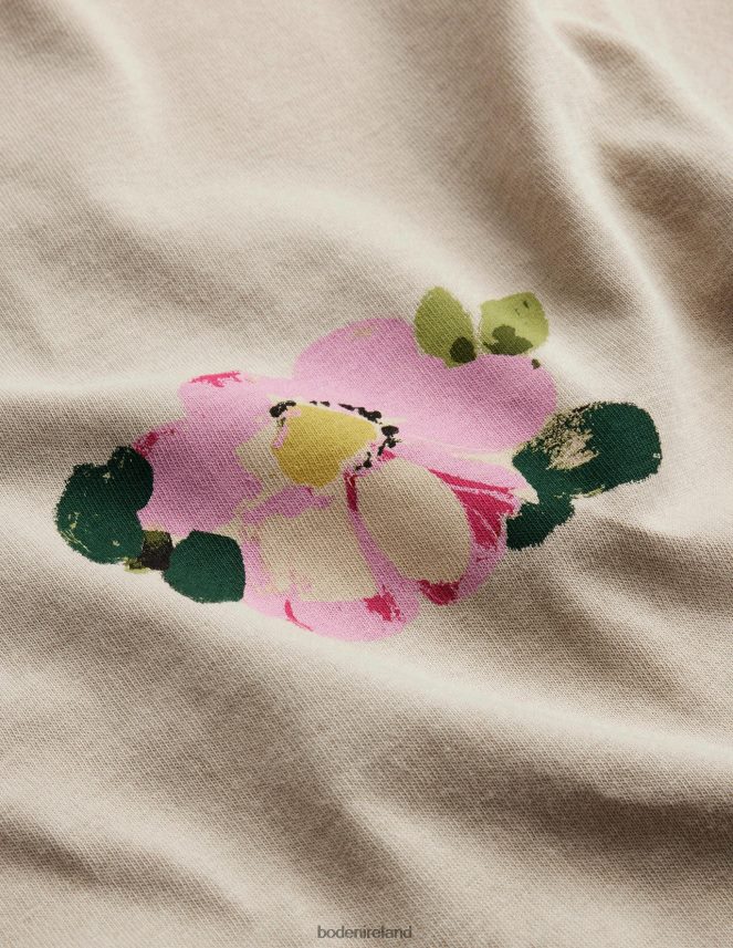 Stone Floral Clothing Graphic T-shirt Boden Men L466L63529