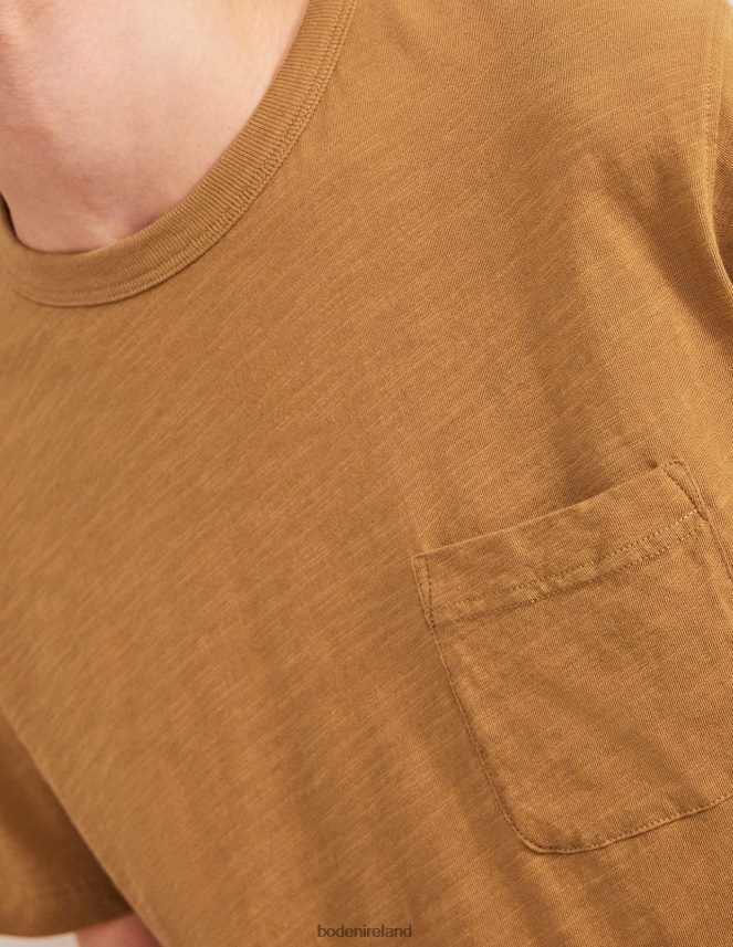 Teddy Bear Brown Clothing Laundered Slub T-Shirt Boden Men L466L63550