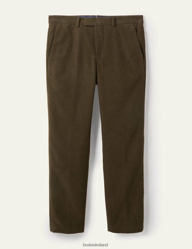 Olive Green Clothing Lothbury Moleskin Trousers Boden Men L466L63605
