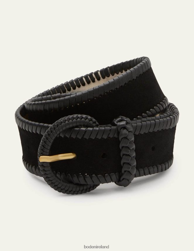 Black Accessory Woven Waist Belt Boden Women L466L62288