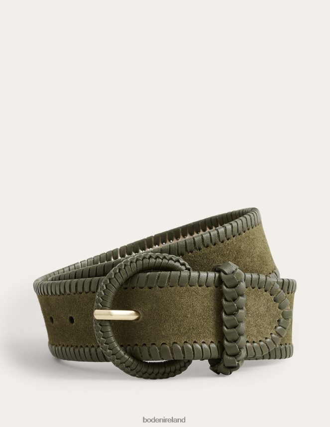Khaki Accessory Woven Waist Belt Boden Women L466L62318
