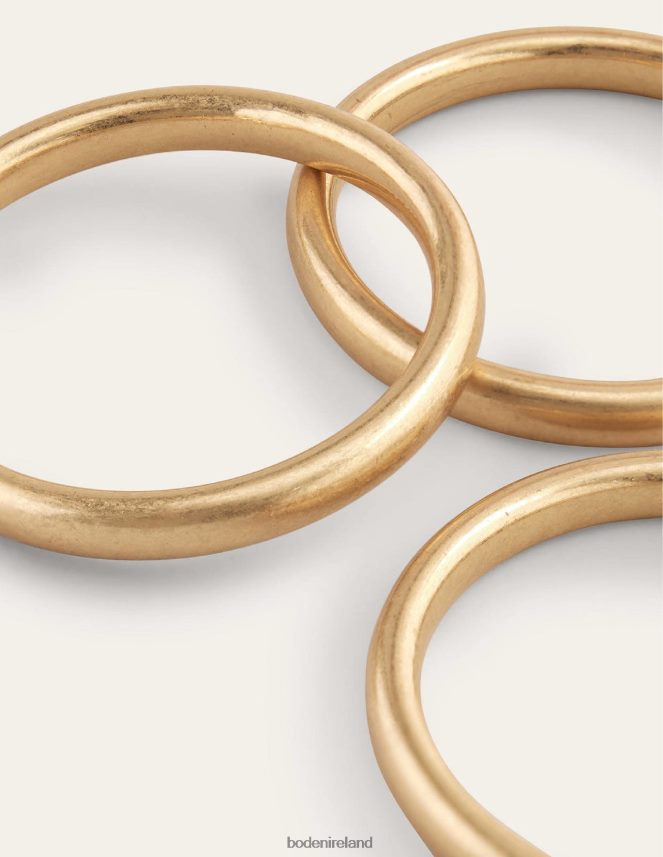 Gold Accessory 3 Pack Chunky Bangles Boden Women L466L62362