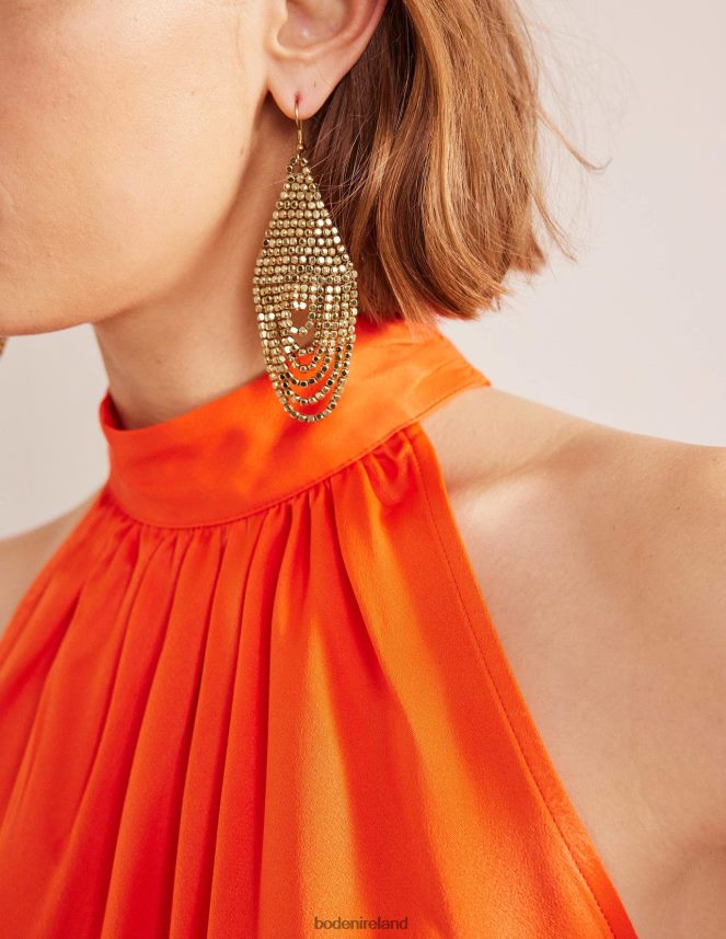 Gold Accessory Bead Layer Earrings Boden Women L466L62367