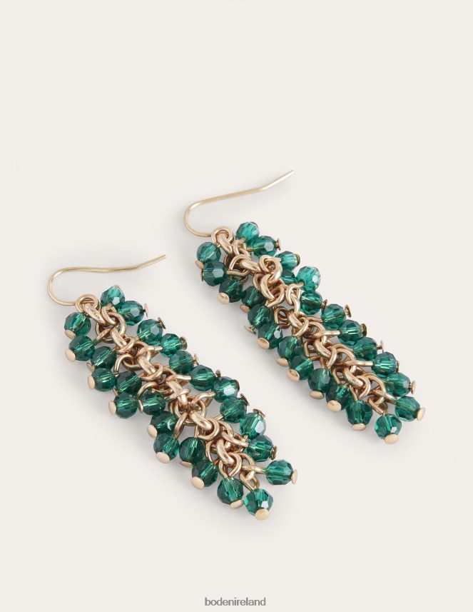 Green Accessory Beaded Drop Earrings Boden Women L466L62365