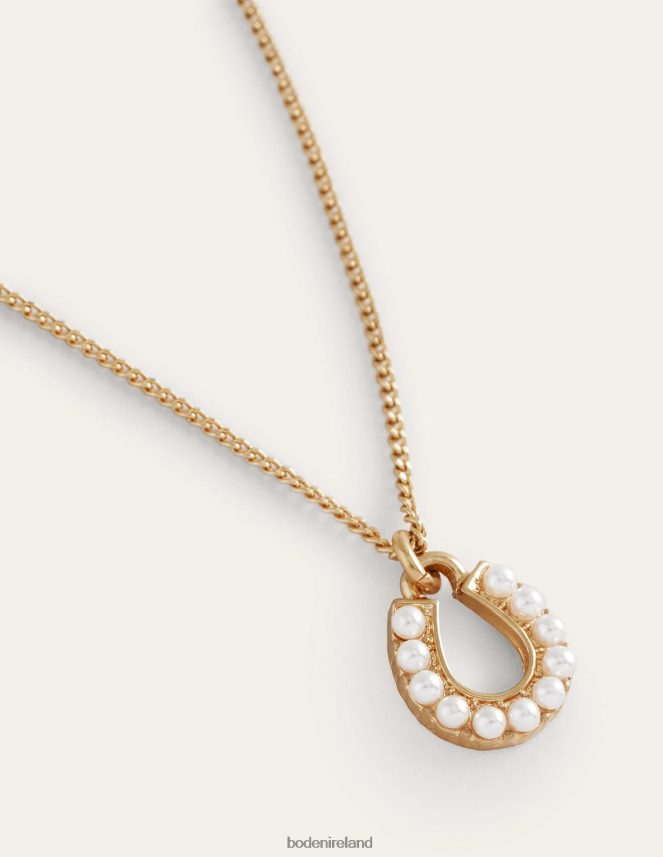 Horse Shoe Accessory Charm Necklaces Boden Women L466L6737