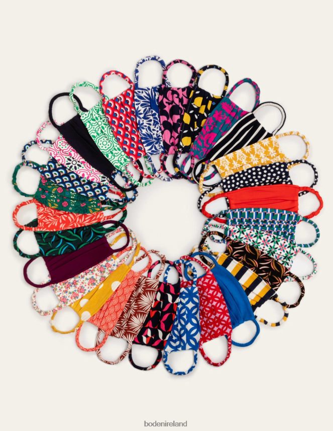 Multi Accessory Non-Medical Face Coverings 5pk Boden Women L466L62063