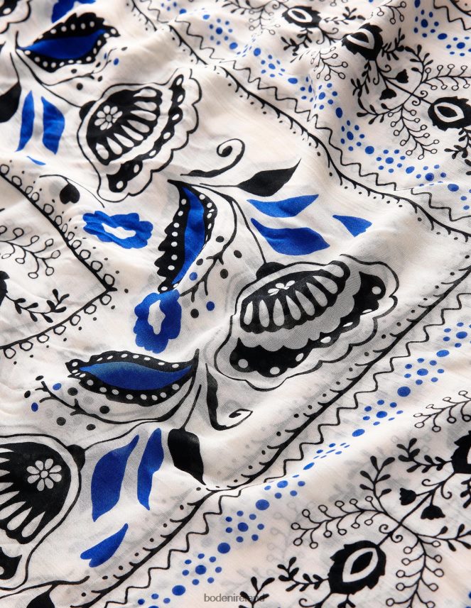 Ivory & Milos Bloom Accessory Printed Sarong Scarf Boden Women L466L62322