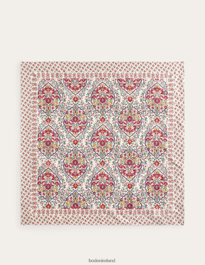 Multi & Vine Terrace Accessory Silk Scarf Boden Women L466L62366