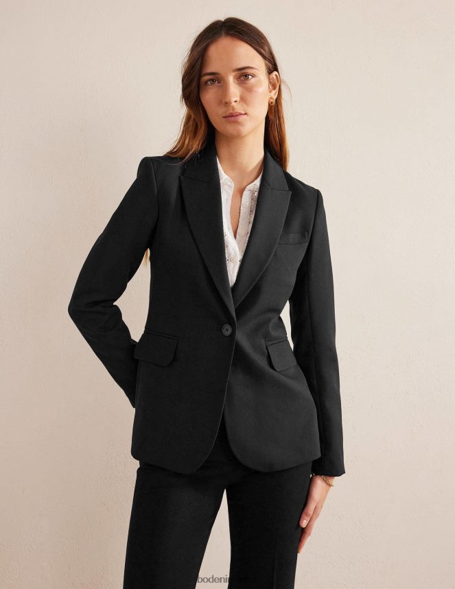 Black Clothing Tailored Suit Blazer Boden Women L466L6675