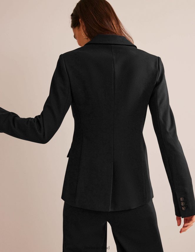Black Clothing The Marylebone Jersey Blazer Boden Women L466L6670